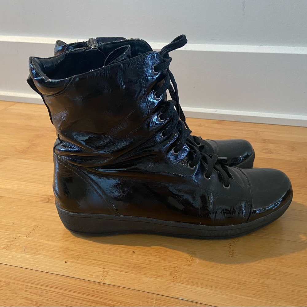 Patent leather Italy
